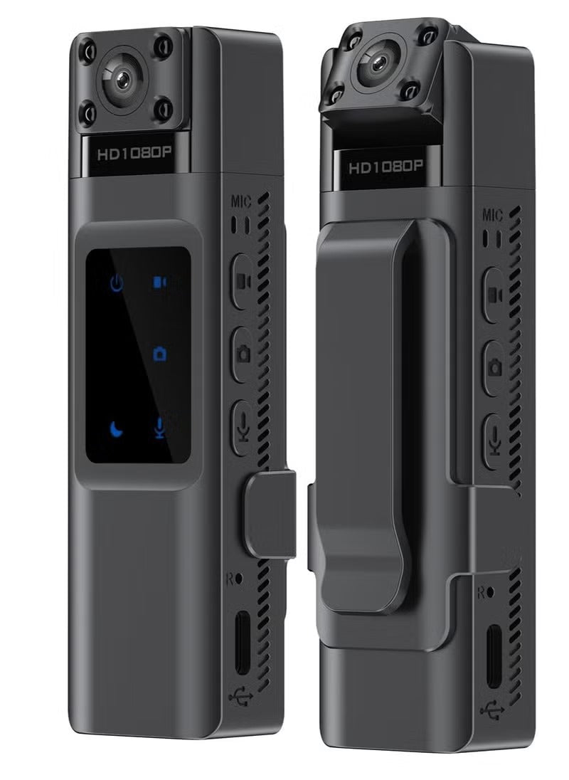 كاميرا جيب صغيرة عالية الدقة مزودة بتقنية واي فاي، مزودة بخاصية الرؤية الليلية. 