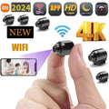 1080P HD Mini WiFi Camera for Home Office Included Sound Detector and Night Vision